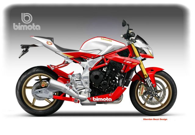 Oberdan Bezzi Bimota Triumph TB 675-1