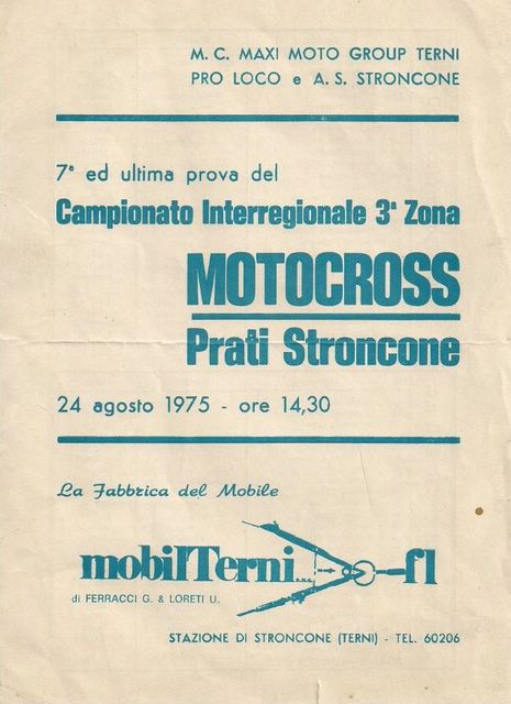 1975 Carlo Talamo Motocross