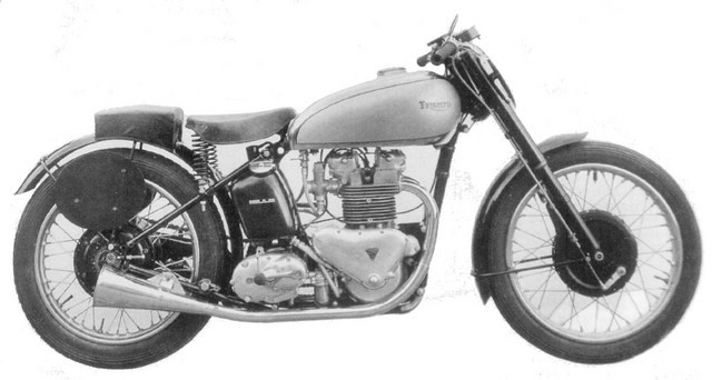 1946 Triumph Grand Prix Ernie Lyons Senior Manx TT