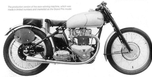 1947 Triumph Grand Prix di produzione