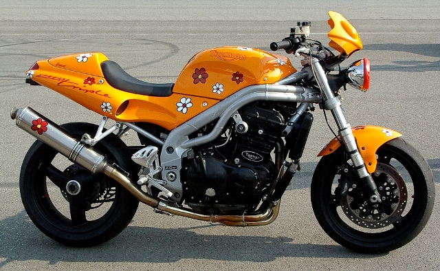 Triumph Speed Triple MY1999 Son of Flowers Ernia