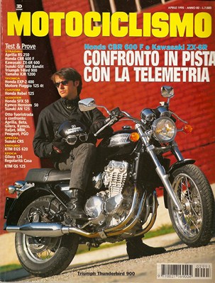 1995 Triumph Thunderbird 900 Motociclismo