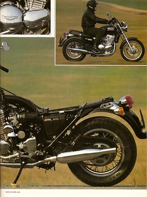 1995 Triumph Thunderbird 900 Motociclismo