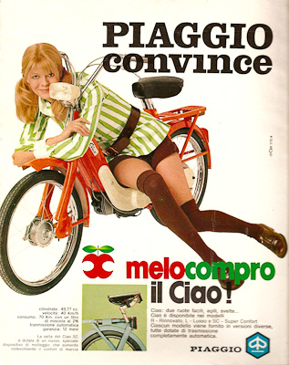 Pubblicit anni 70 Piaggio Ciao