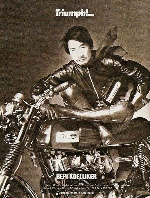 Pubblicit Advertising Triumph Motorcycles