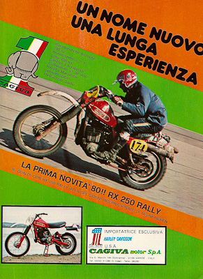 Pubblicit anni 70 Cagiva