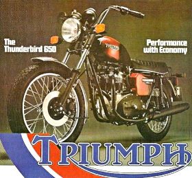 Pubblicit Advertising Triumph Motorcycles