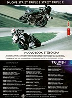2011 Pubblicità Triumph Street Triple