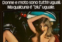 pubblicit motociclistiche anni 70