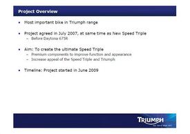 2012 Triumph Speed Triple R Lancio Stampa Press