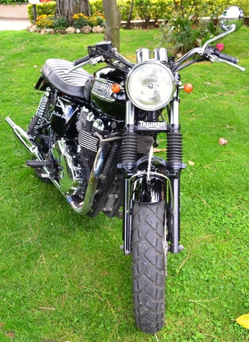 La Bonneville Black Heart di Rocco