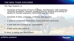 2012 Triumph Tiger Explorer 1200 presentazione lancio stampa