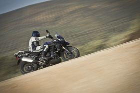 2012 Triumph Tiger Explorer 1200 lancio stampa