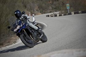 2012 Triumph Tiger Explorer 1200 lancio stampa