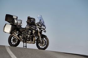 2012 Triumph Tiger Explorer 1200 lancio stampa