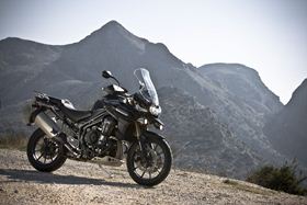 2012 Triumph Tiger Explorer 1200 lancio stampa