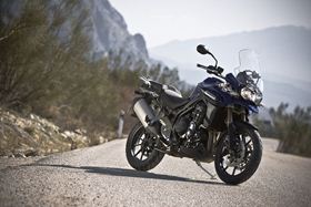 2012 Triumph Tiger Explorer 1200 lancio stampa