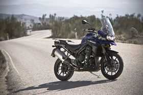 2012 Triumph Tiger Explorer 1200 lancio stampa