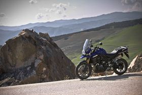 2012 Triumph Tiger Explorer 1200 lancio stampa