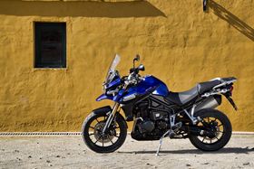 2012 Triumph Tiger Explorer 1200 lancio stampa