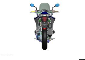 2012 Triumph Tiger Explorer CAD drawings disegni