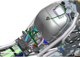 2012 Triumph Tiger Explorer CAD drawings disegni