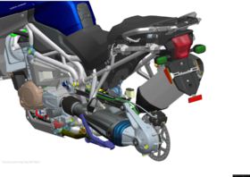 2012 Triumph Tiger Explorer CAD drawings disegni