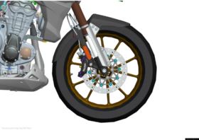 2012 Triumph Tiger Explorer CAD drawings disegni