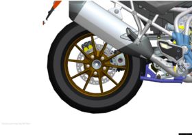 2012 Triumph Tiger Explorer CAD drawings disegni