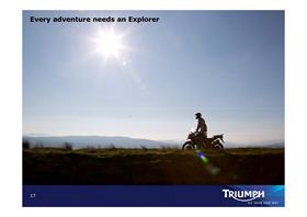 2012 triumph explorer world launch media presentation