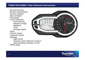 2012 triumph explorer world launch media presentation