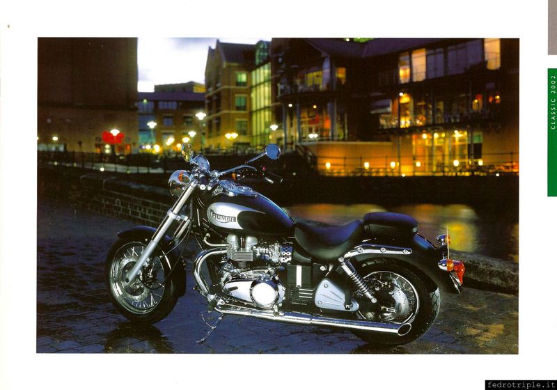 2002 Triumph Bonneville America Catalogo ufficiale