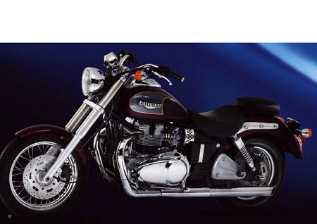 2005 Triumph America catalogo ufficiale