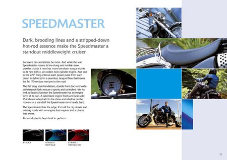 2005 Triumph Speedmaster catalogo ufficiale