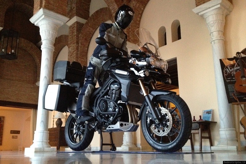 2012 Test Triumph Tiger Explorer 1200 by fedrotriple