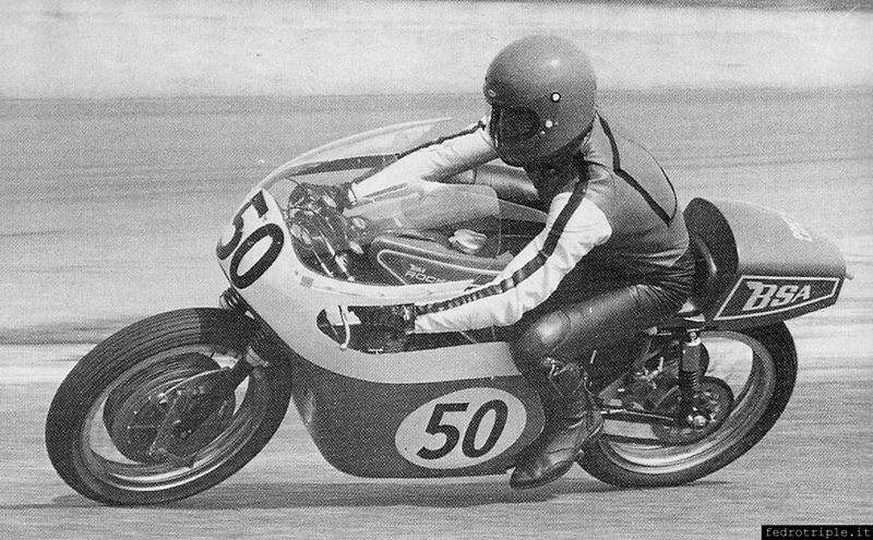 1970 200 Miglia Daytona BSA Rocket 3 Mike Hailwood