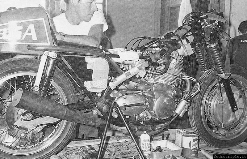 1970 200 Miglia Daytona BSA Rocket 3 Mike Hailwood