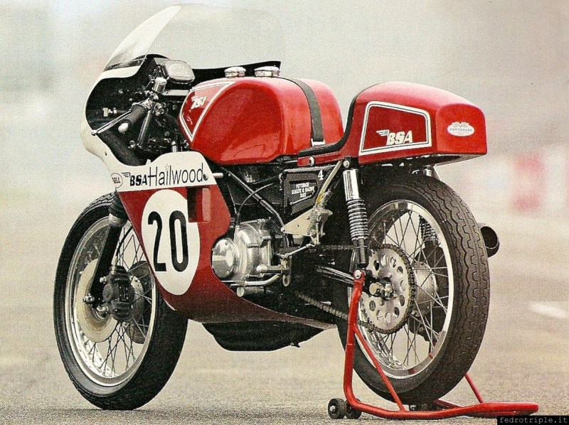 1971 200 Miglia Daytona BSA Rocket 3 Mike Hailwood Pettinari