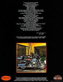 1990 pubblicit Harley-Davidson Carlo Talamo