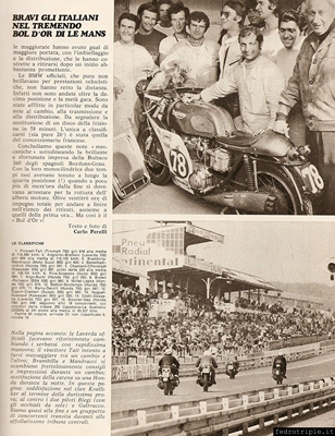 1971 Bol D'Or Triumph Le Mans