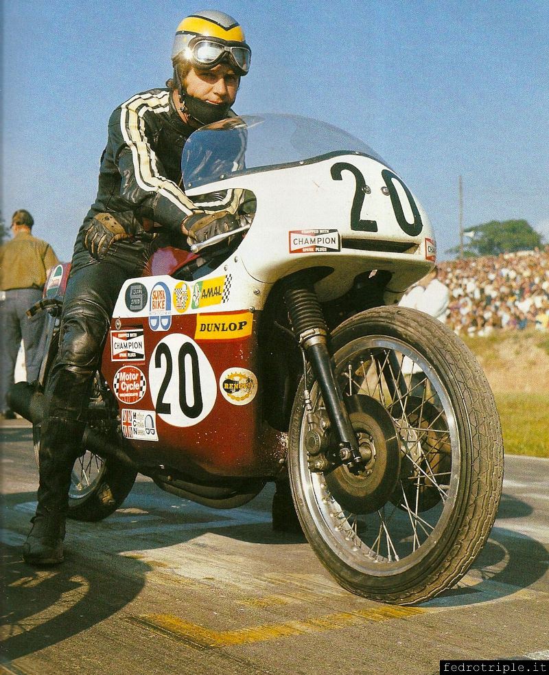 1971 - Mallory Park - Ray Pickrell alla partenza della "Race of the Year"