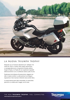 2012 Triumph Trophy 1200 Specifiche Tecniche