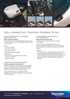 2012 Triumph Trophy 1200 Specifiche Tecniche