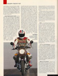 1992 Triumph Triden 900 Motosprint