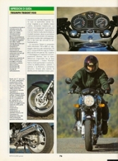 1992 Triumph Trident 900 test motociclismo