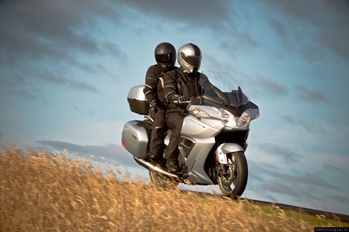 2012 Triumph Trophy 1200 Action