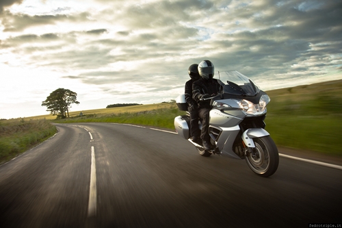 2012 Triumph Trophy 1200 Action