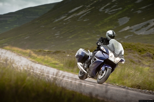 2012 Triumph Trophy 1200 Action