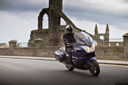 2012 Triumph Trophy 1200 Action