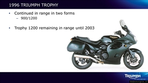 Triumph Trophy 1200 World Press Launch Slides